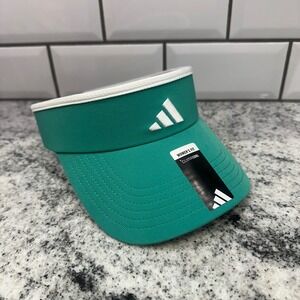 Adidas Women's ClimaCool Visor, Adjustable Green Golf Tennis Sports Hat